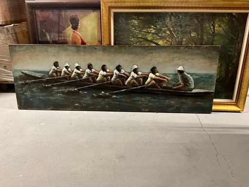 Décoration murale métallique