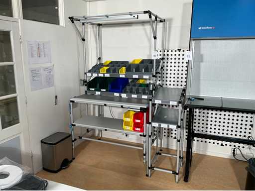 2020 Flowstore buizenframe workstation - elektrisch verstelbaar