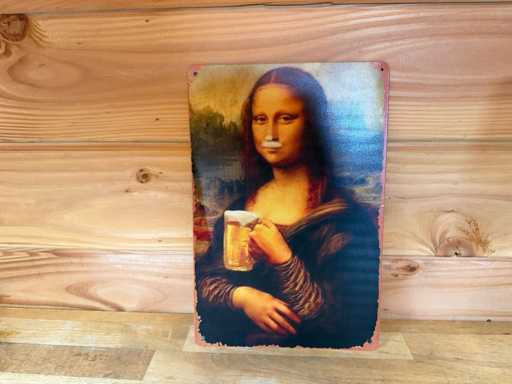 metaal reclame wandbord