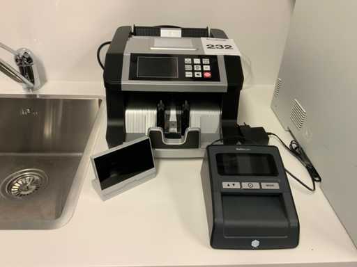 Safescan, Rechnungszähler Wert 998 Geldtel und Testmaschine