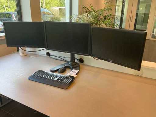 Dell, écran HP E2313 (3x)