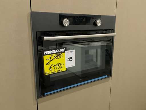 Atag CX4692C inbouw oven met geïntegreerde magnetron zwart