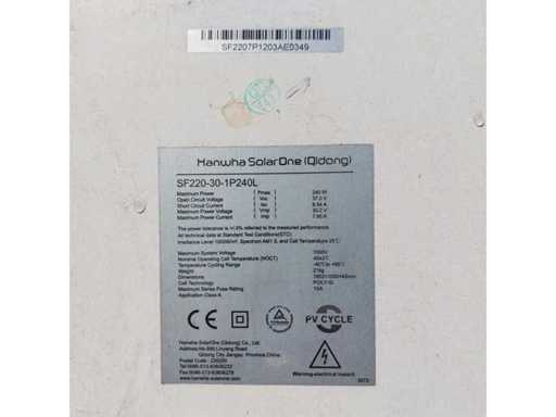 Hanwha Solar - SF220 Poly - Solar Panel (640x)