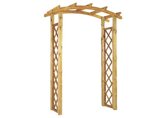 Woodvision Pine rose arch - 285x120x45 cm