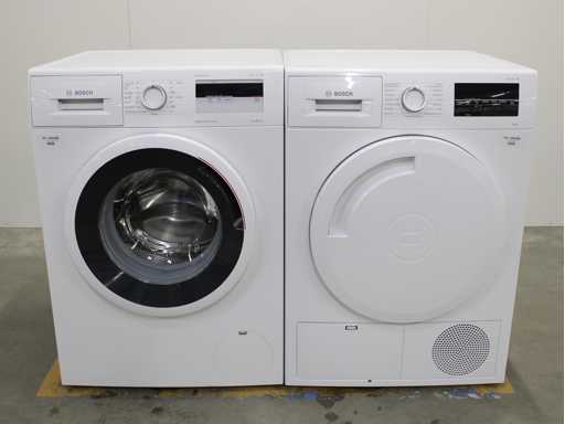 Seria Bosch|4 mașina de spălat VarioPerfect EcoSilence Drive & seria Bosch|6 uscător de mașini