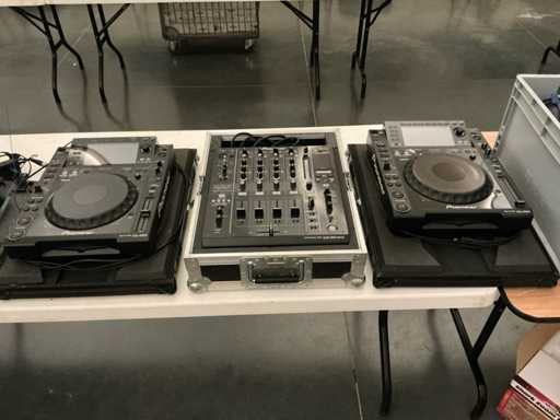 Pioneer DJM-900 Nexus Pioneer DJ set