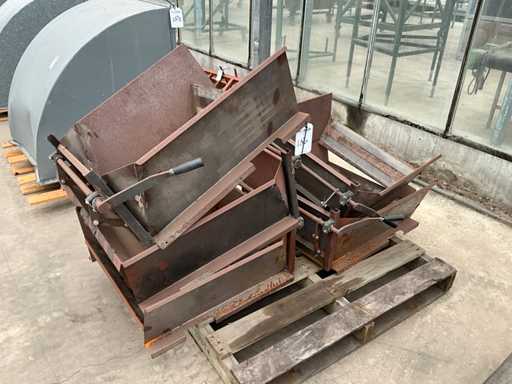 Handbediende kiepbak (5x)