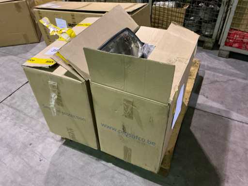 Man Partij diverse spiegels