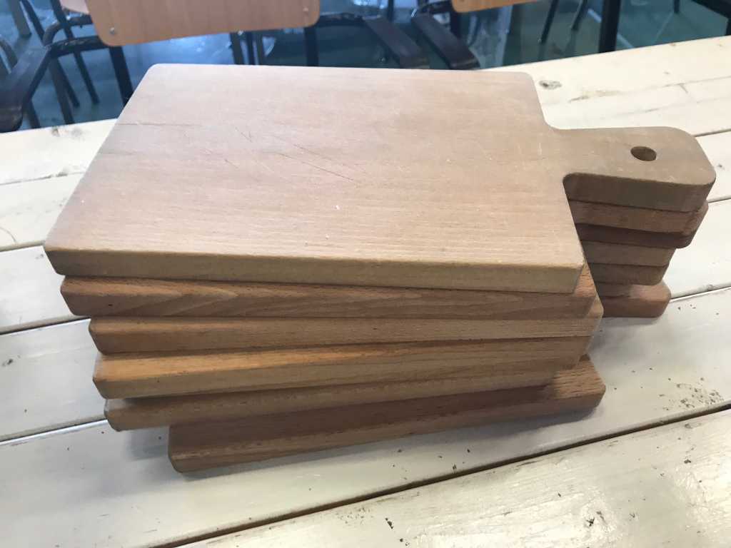 Servierbretter aus Holz (7x)