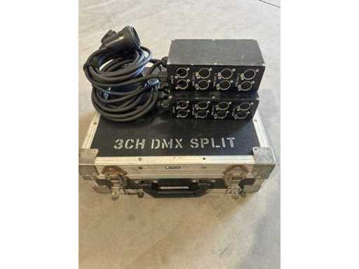 Répartiteur DMX 3 chaux (2x)