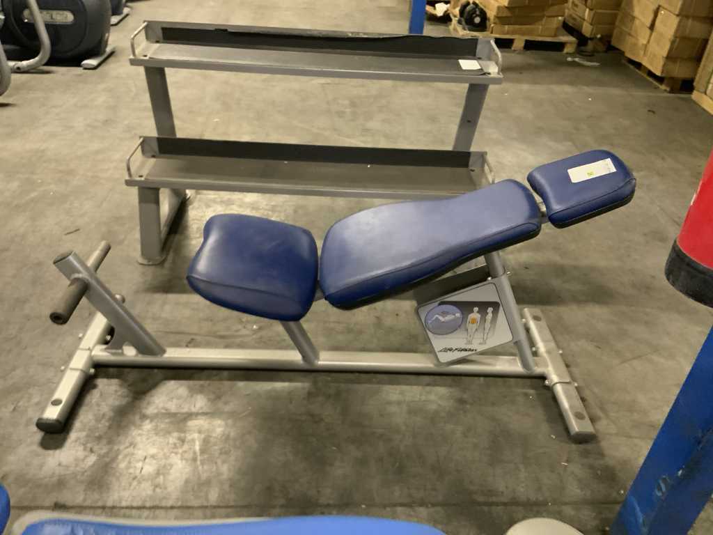 life fitness abs bench multi-gym