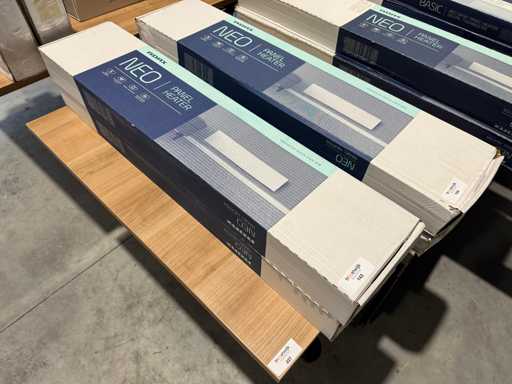 Adax, Glamox - Neo - Elektrische convector warmtepaneel (2x)