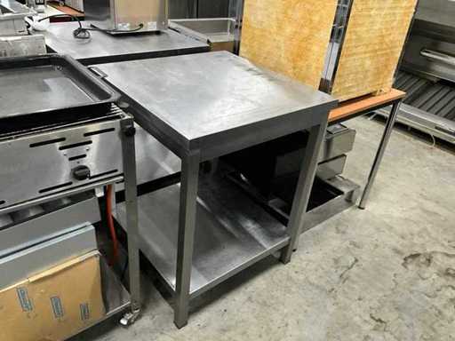 Table de travail en acier inoxydable
