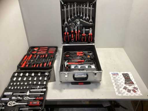 HBM - 599-delig - Gereedschapstrolly 599-delig gevuld