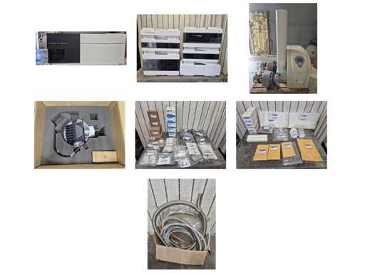 AGILENT 6550 iFunnel Q-TOF LC/MS + Agilent 1260 INFINITY + Pompe + PEAK Nitrogen + RICAMBI + ACCESSORI+LAMPADE