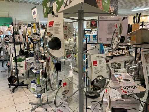 Coperchio della pentola SSW/Ibili (12x) + posate per pizza