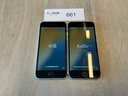 Apple Iphone SE (2. generacji, 64 GB) Telefon komórkowy (2x)