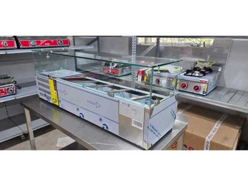 Verschillende koel- en vriesopties - Aircon SaladPro 1200 - Saladebar