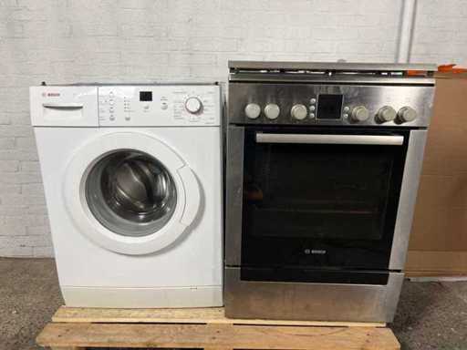 Pralka Bosch WAE28327NL/96 - kuchenka gazowa Bosch HGV745255N/46