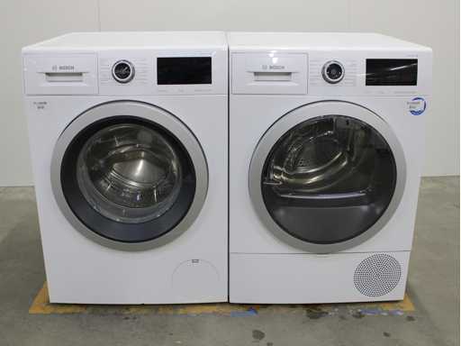 Serie Bosch|6 lavatrice AquaStop EcoSilence Drive & Serie Bosch|6 asciugatrice a condensatore autopuliente