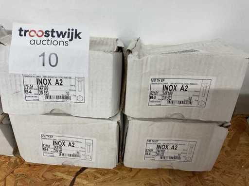 6 Kisten Edelstahlschrauben