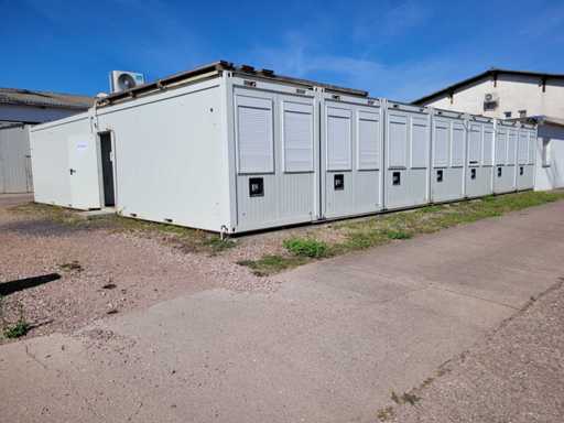 D | Container plant and Mercedes vans, panel vans