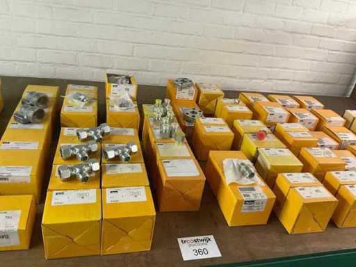 Partij hydrauliek componenten