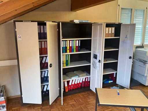 Archiefkast zonder inhoud (3x)