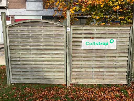 Plas? de gr?din? îmbibat? în pini (2x)