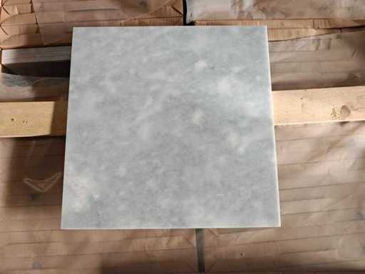 Natuursteen Marmer Grijs Honed Vloertegel 45,7x45,7 cm 30,07 m²