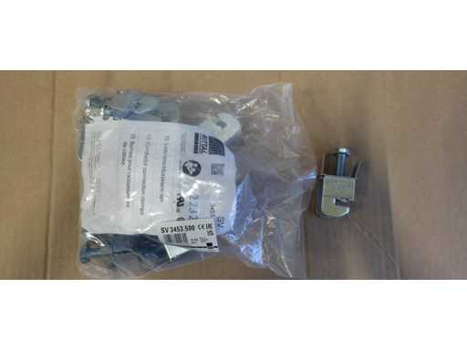 Rittal - SV 3453.500 - Bloc terminal conducteur 35-70² / 5mm (14x)