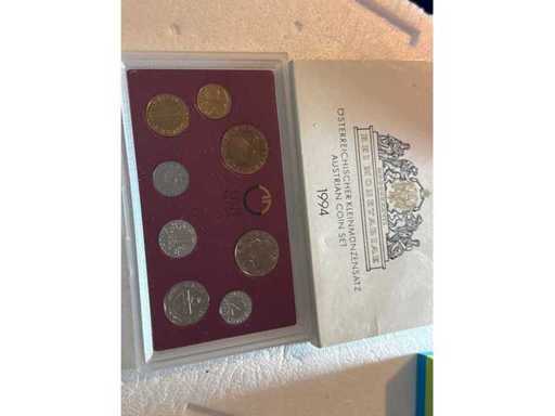 Kleinmünzsatz Österreich 1994