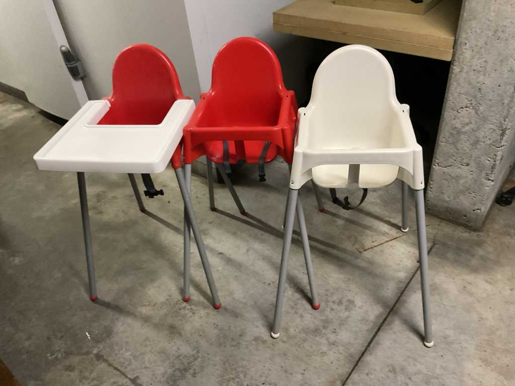 High chairs (3x)