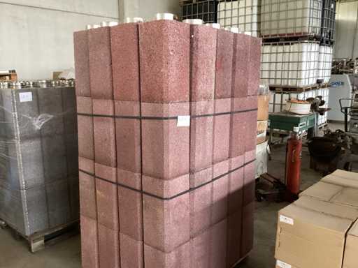 Coated flue blocks