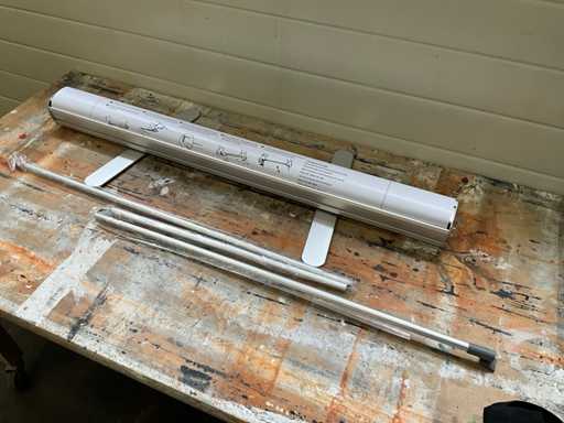 Tider sign Reclamebanner/ rollup banner (6x)