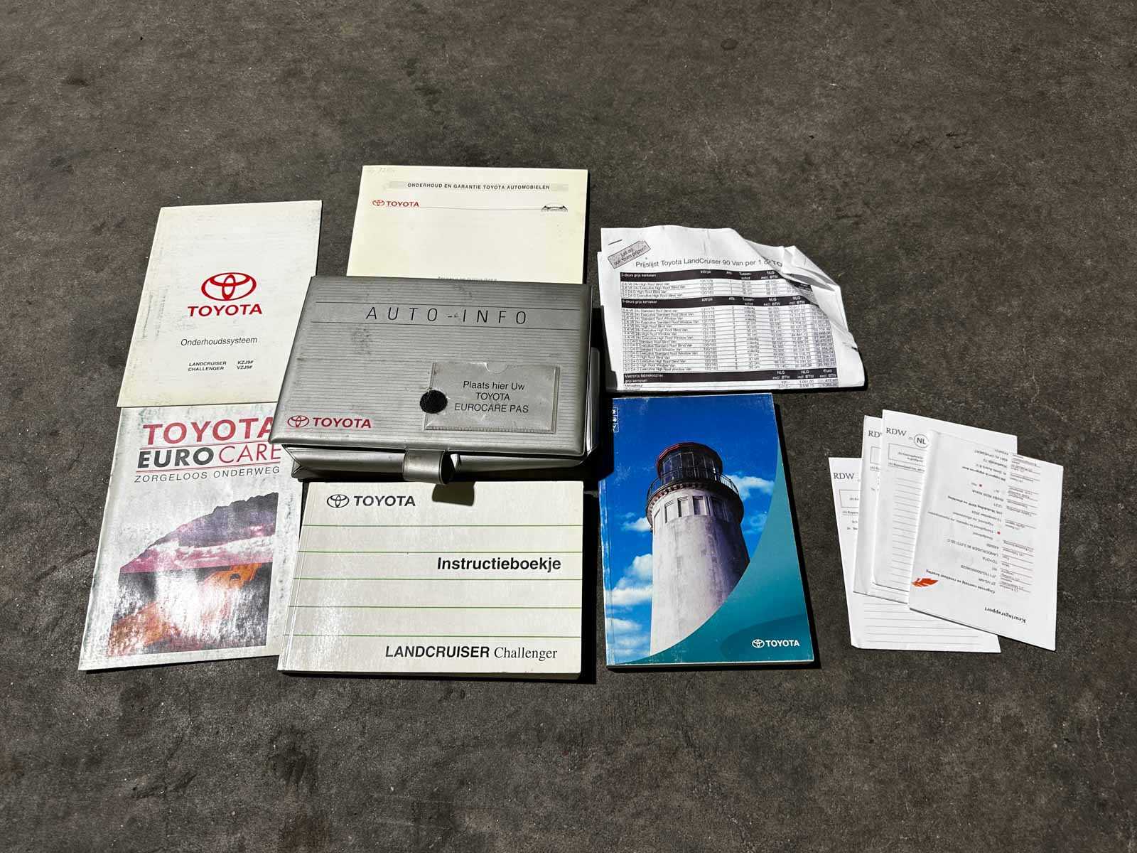 Toyota LandCruiser 90 3.0 HR Blind Van 123pk 2000 (Origineel-NL), 27-VS-NR