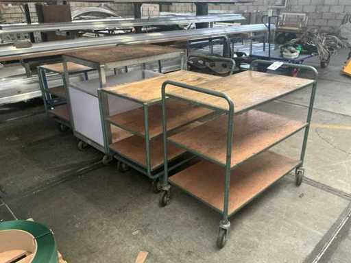 Lagerwagen verschiedene (4x)