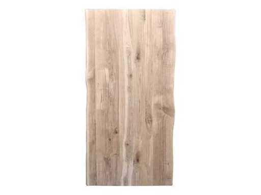 Dąb do stołu jadalnego – pień drzewa – 240x100x76 cm – naturalny – noga pająka 5x10 – 4 cm jednolita