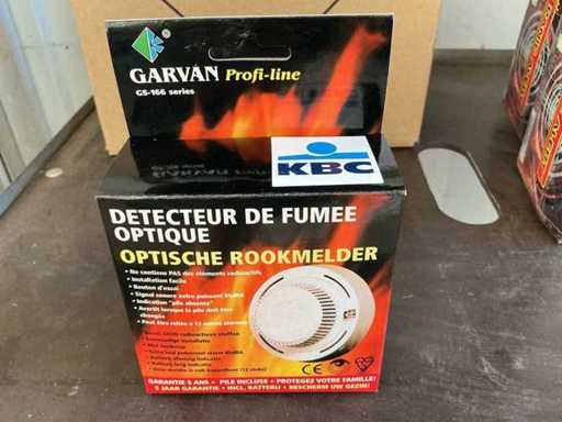Détecteur de fumée Garvan Profi-line (9x)