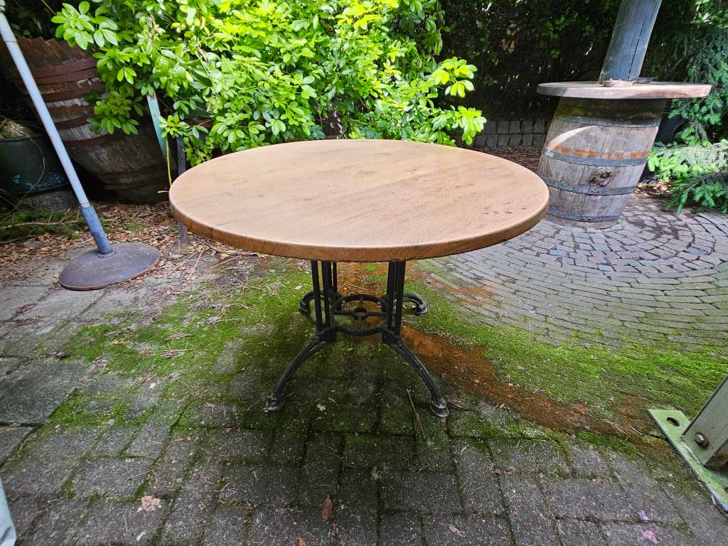 Table de patio ronde 100cm (6x)