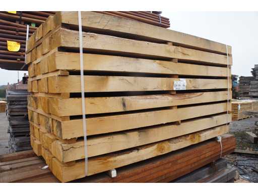 3,20 m³ Grinzi industriale din stejar 100x200