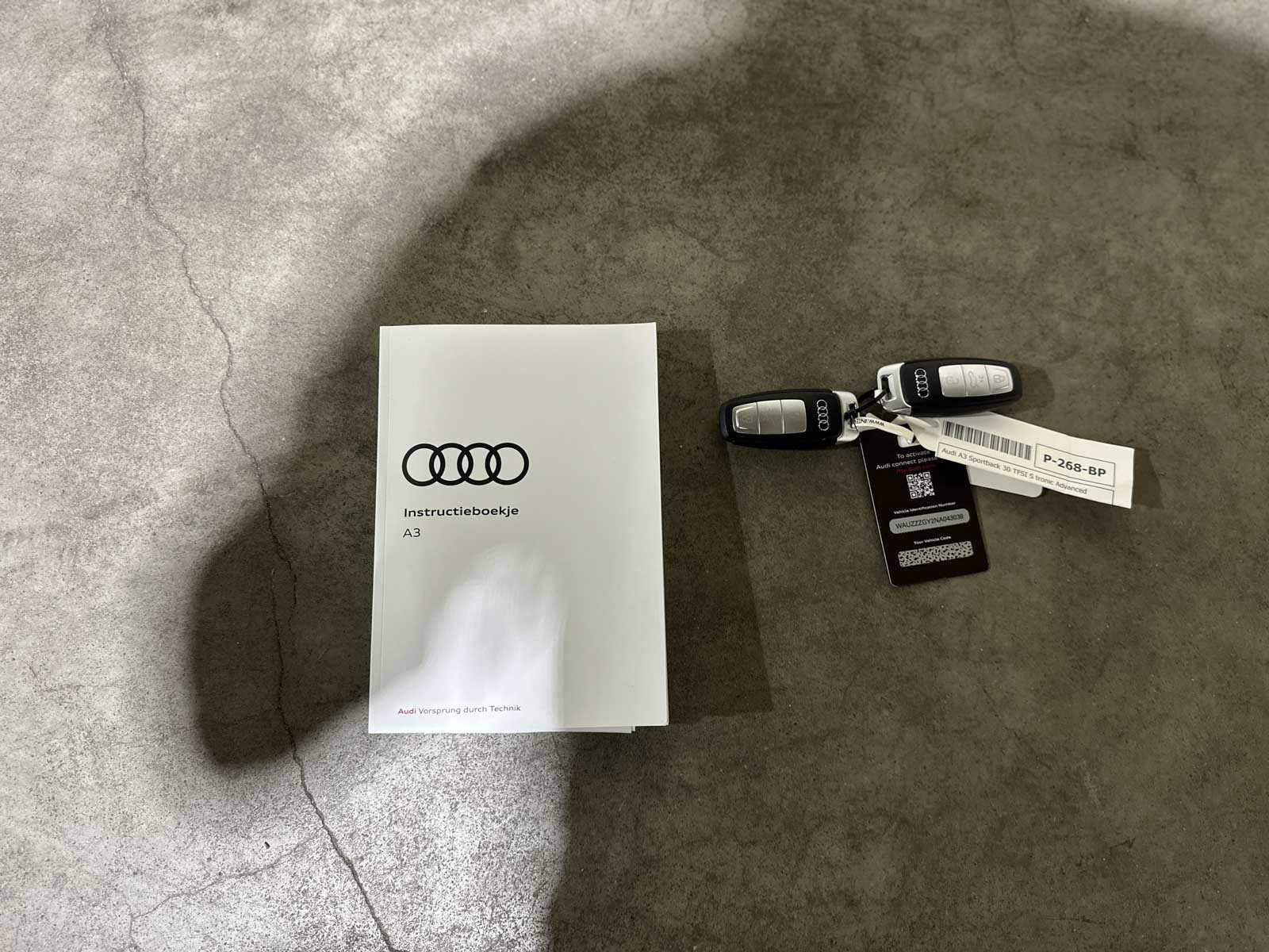 Audi A3 Sportback 30 TFSI S tronic Advanced Edition 5D 110pk 2022 (Origineel-NL), P-268-BP
