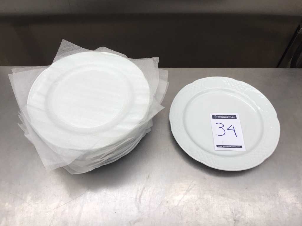 Plates Porcelain (8x)