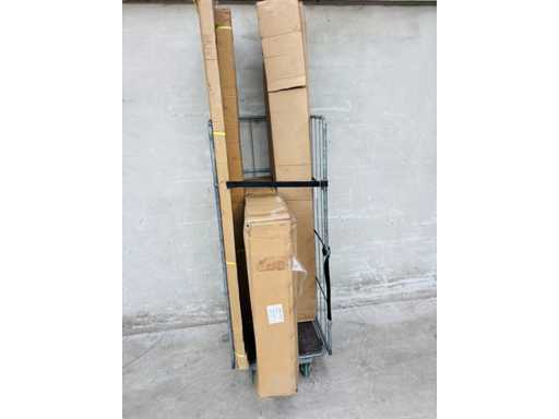 Douchebehuizing - onvolledig (ontbrekende zitplaats)