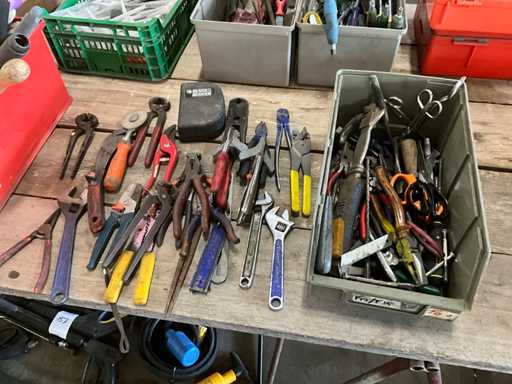 Various hand tools