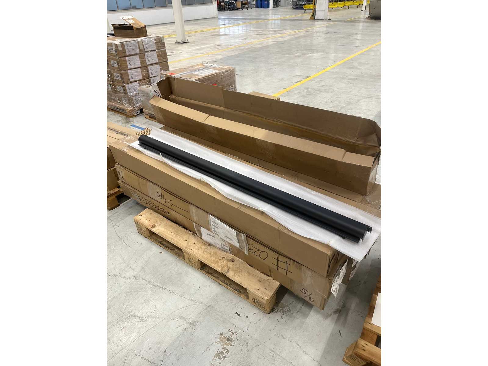 Electric sun visors from AutoMotion Shade Inc for integration into vehicles or special bodies. The Sun Visors are motor-driven and can be conveniently operated via switch/control.