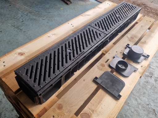 Canale de drenaj al apei (aprox. 10pc)