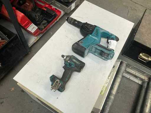 Corps d’outil de batterie Makita (2x)