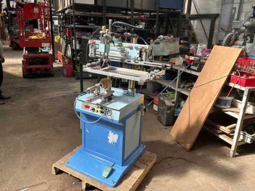 LH SYK1-C Automatische en Semi-Automatische Concave Surface Screenprinter