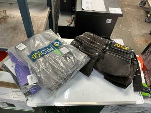 Werkzeuggürtel, Arbeitshosen und Thermohosen